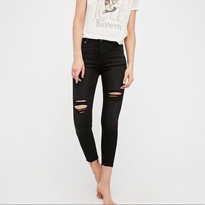 Free People Shark Bite Jeans size 29